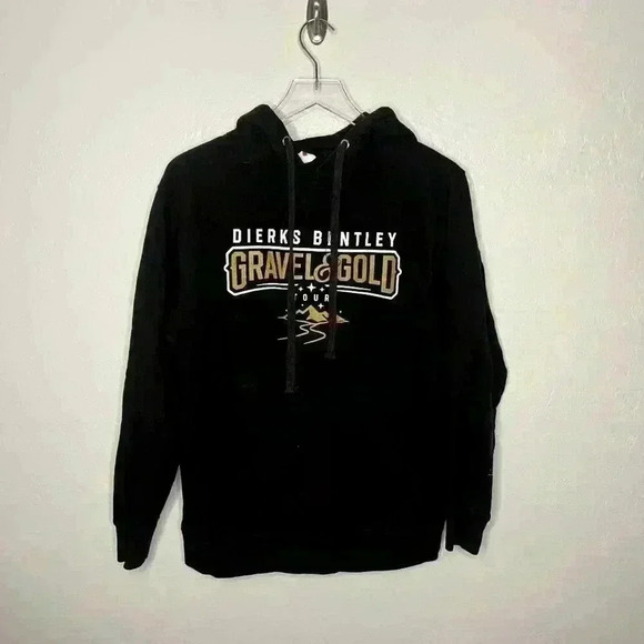 Dierks Bentley Gravel & Gold Tour Hooded Sweater Hoodie Small Unisex - Picture 1 of 3